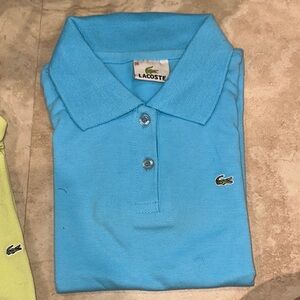 Lacoste SIZE 36 Blue Polo Shirt